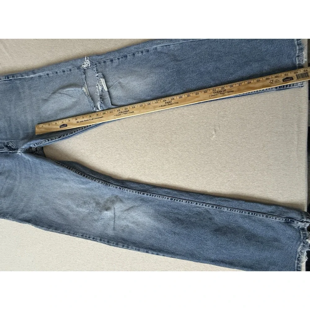 Men's Levi's 505 32x30 Blue Jeans Distressed
